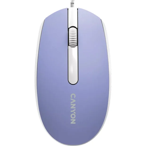 Мышь Canyon M-10 (сиреневый/белый)